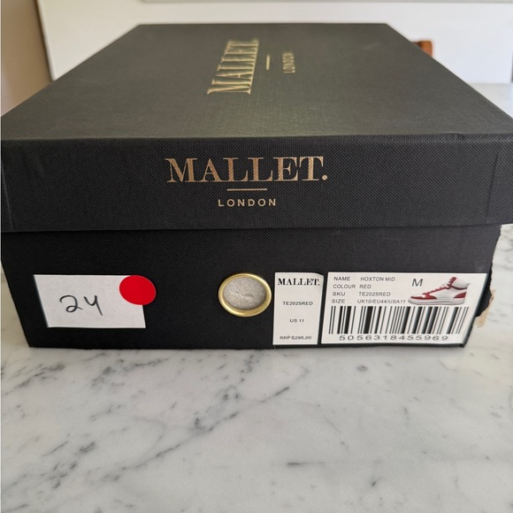 Saks Fifth Avenue Vibrant Red Sole Footwear - Picture 7 of 8